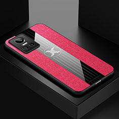 Ultra-thin Silicone Gel Soft Case Cover X01L for Realme GT Neo3 5G Red