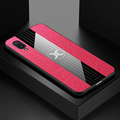 Ultra-thin Silicone Gel Soft Case Cover X01L for Samsung Galaxy A02 Red