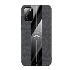 Ultra-thin Silicone Gel Soft Case Cover X01L for Samsung Galaxy A03s Black