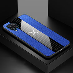 Ultra-thin Silicone Gel Soft Case Cover X01L for Samsung Galaxy A12 5G Blue