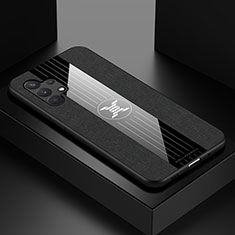 Ultra-thin Silicone Gel Soft Case Cover X01L for Samsung Galaxy A32 5G Black
