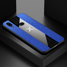Ultra-thin Silicone Gel Soft Case Cover X01L for Samsung Galaxy M01s Blue