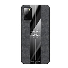 Ultra-thin Silicone Gel Soft Case Cover X01L for Samsung Galaxy M02s Black