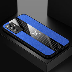 Ultra-thin Silicone Gel Soft Case Cover X01L for Vivo V23e 5G Blue