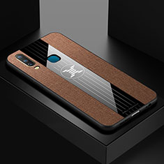 Ultra-thin Silicone Gel Soft Case Cover X01L for Vivo Y11 Brown