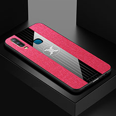 Ultra-thin Silicone Gel Soft Case Cover X01L for Vivo Y11 Red