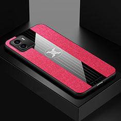 Ultra-thin Silicone Gel Soft Case Cover X01L for Vivo Y32t Red