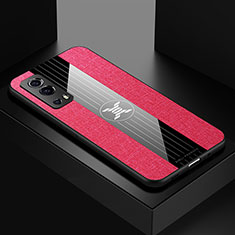 Ultra-thin Silicone Gel Soft Case Cover X01L for Vivo Y72 5G Red