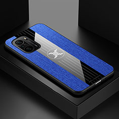 Ultra-thin Silicone Gel Soft Case Cover X01L for Xiaomi Mi 11X 5G Blue