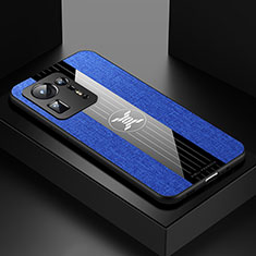 Ultra-thin Silicone Gel Soft Case Cover X01L for Xiaomi Mi Mix 4 5G Blue