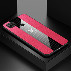 Ultra-thin Silicone Gel Soft Case Cover X01L for Xiaomi POCO C31 Red