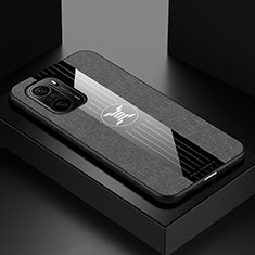Ultra-thin Silicone Gel Soft Case Cover X01L for Xiaomi Poco F3 5G Gray