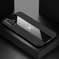 Ultra-thin Silicone Gel Soft Case Cover X01L for Xiaomi Poco F3 GT 5G Black