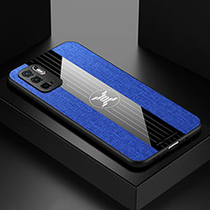Ultra-thin Silicone Gel Soft Case Cover X01L for Xiaomi POCO M3 Pro 5G Blue