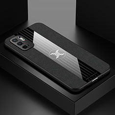Ultra-thin Silicone Gel Soft Case Cover X01L for Xiaomi Redmi Note 10 5G Black