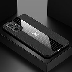 Ultra-thin Silicone Gel Soft Case Cover X01L for Xiaomi Redmi Note 10 Pro 4G Black