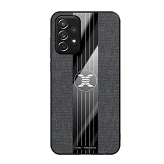 Ultra-thin Silicone Gel Soft Case Cover X02L for Samsung Galaxy A72 5G Black