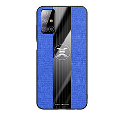 Ultra-thin Silicone Gel Soft Case Cover X02L for Samsung Galaxy M31s Blue