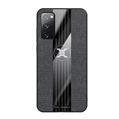 Ultra-thin Silicone Gel Soft Case Cover X02L for Samsung Galaxy S20 FE 4G Black
