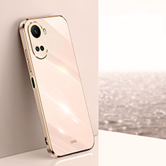 Ultra-thin Silicone Gel Soft Case Cover XL1 for Huawei Nova 10 SE Rose Gold