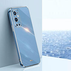 Ultra-thin Silicone Gel Soft Case Cover XL1 for OnePlus 9 Pro 5G Blue