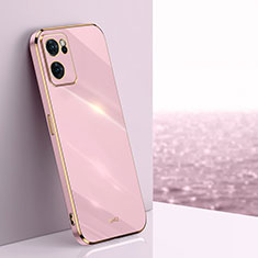 Ultra-thin Silicone Gel Soft Case Cover XL1 for OnePlus Nord CE 2 5G Pink