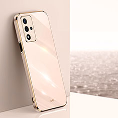 Ultra-thin Silicone Gel Soft Case Cover XL1 for Oppo A93s 5G Gold