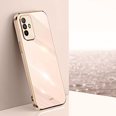 Ultra-thin Silicone Gel Soft Case Cover XL1 for Oppo A94 5G Gold