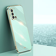 Ultra-thin Silicone Gel Soft Case Cover XL1 for Oppo A95 4G Green