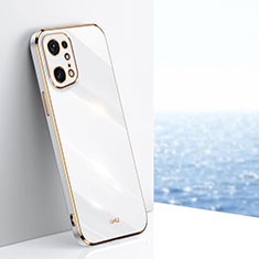 Ultra-thin Silicone Gel Soft Case Cover XL1 for Oppo Find X5 Pro 5G White