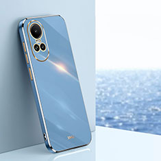 Ultra-thin Silicone Gel Soft Case Cover XL1 for Oppo Reno10 Pro 5G Blue