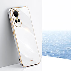 Ultra-thin Silicone Gel Soft Case Cover XL1 for Oppo Reno10 Pro 5G White