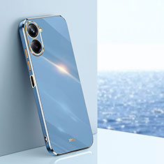 Ultra-thin Silicone Gel Soft Case Cover XL1 for Realme 10 Pro 5G Blue