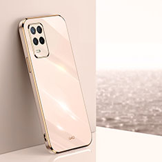 Ultra-thin Silicone Gel Soft Case Cover XL1 for Realme 9 5G India Rose Gold