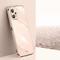 Ultra-thin Silicone Gel Soft Case Cover XL1 for Realme 9 Pro 5G Rose Gold