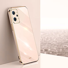 Ultra-thin Silicone Gel Soft Case Cover XL1 for Realme GT Neo2 5G Rose Gold