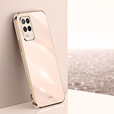 Ultra-thin Silicone Gel Soft Case Cover XL1 for Realme Narzo 30 5G Rose Gold