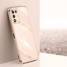 Ultra-thin Silicone Gel Soft Case Cover XL1 for Realme Q3t 5G Gold