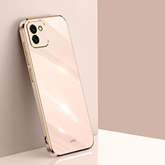 Ultra-thin Silicone Gel Soft Case Cover XL1 for Samsung Galaxy A03 Gold