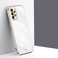 Ultra-thin Silicone Gel Soft Case Cover XL1 for Samsung Galaxy A23 4G White