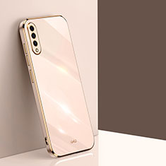 Ultra-thin Silicone Gel Soft Case Cover XL1 for Samsung Galaxy A30S Gold