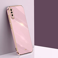 Ultra-thin Silicone Gel Soft Case Cover XL1 for Samsung Galaxy A30S Pink