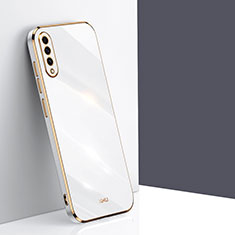 Ultra-thin Silicone Gel Soft Case Cover XL1 for Samsung Galaxy A30S White