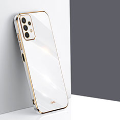 Ultra-thin Silicone Gel Soft Case Cover XL1 for Samsung Galaxy A32 4G White