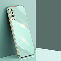 Ultra-thin Silicone Gel Soft Case Cover XL1 for Samsung Galaxy A50 Green
