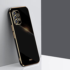 Ultra-thin Silicone Gel Soft Case Cover XL1 for Samsung Galaxy A52 4G Black