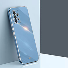 Ultra-thin Silicone Gel Soft Case Cover XL1 for Samsung Galaxy A52s 5G Blue