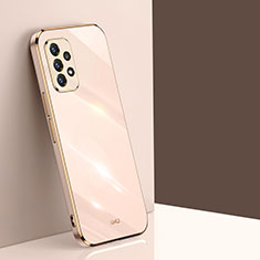 Ultra-thin Silicone Gel Soft Case Cover XL1 for Samsung Galaxy A52s 5G Gold