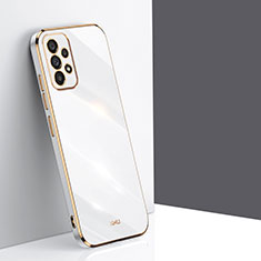 Ultra-thin Silicone Gel Soft Case Cover XL1 for Samsung Galaxy A53 5G White