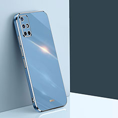 Ultra-thin Silicone Gel Soft Case Cover XL1 for Samsung Galaxy A71 4G A715 Blue